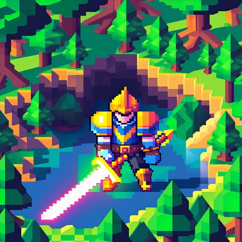 巴图勇士像素游戏安卓游戏