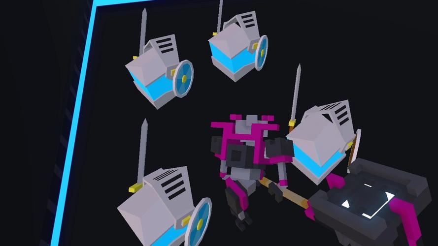 克隆机器人角斗场下载黑色免费最新版游戏截图