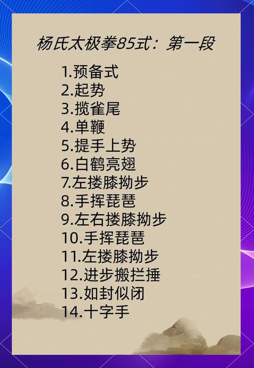 太极拳实战用法全套