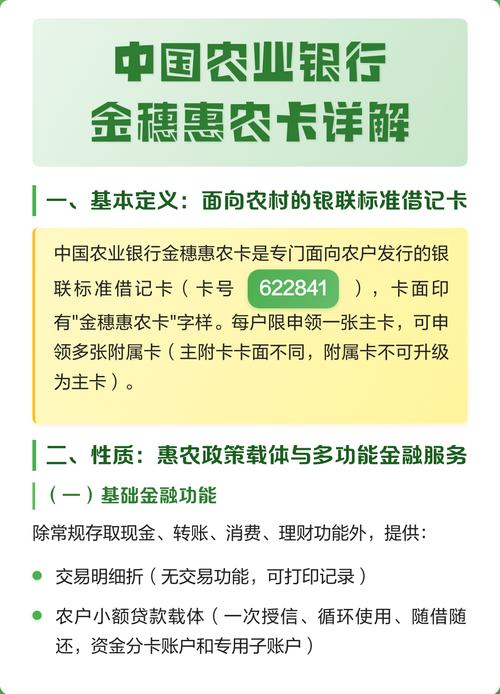 农行金穗信用卡有几种缩略图