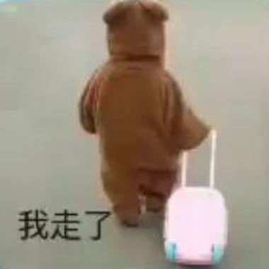抖音萌宝我走了图片