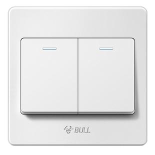 公牛单开双控开关图标
