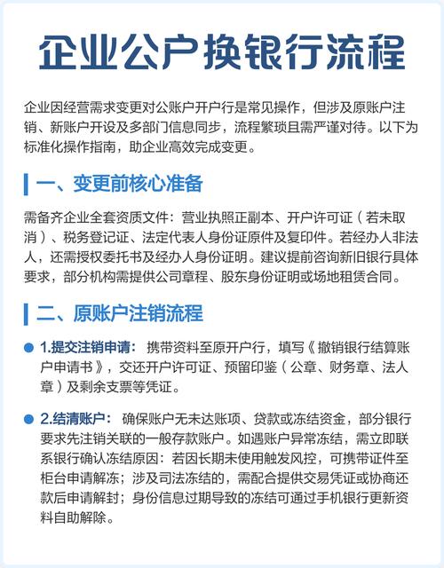 对公账户可以换支行吗缩略图