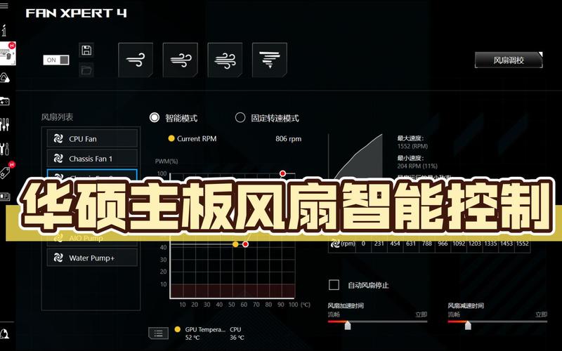 华硕主板风扇智能控制