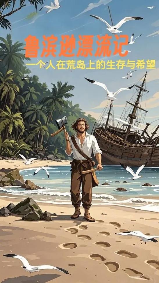 鲁滨逊漂流记txt图标