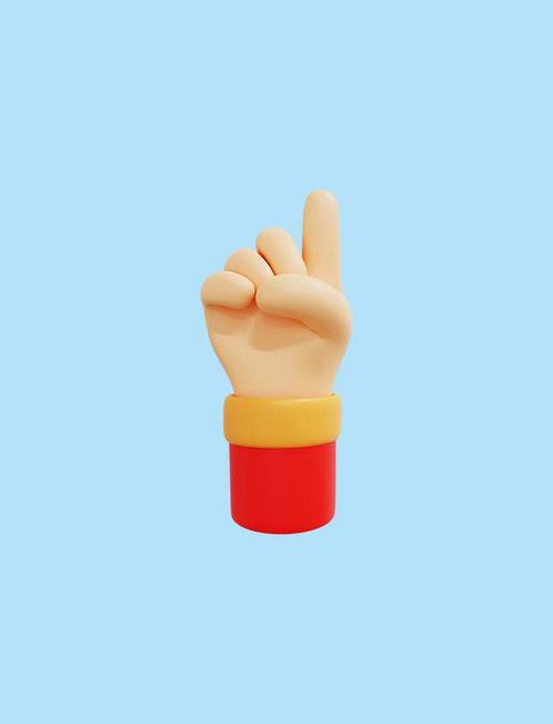 打卡手势表情包