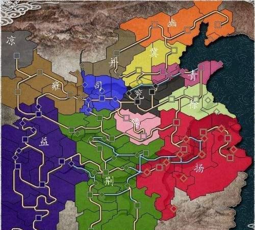 三国志11州地图