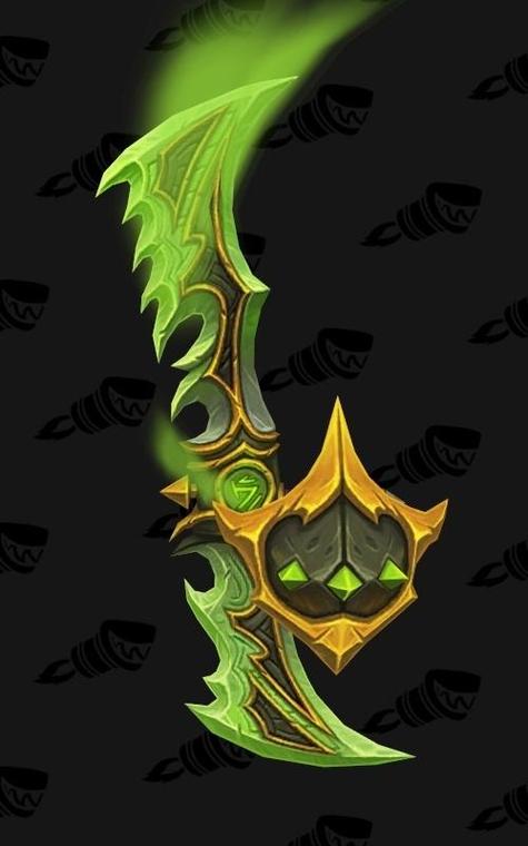 wow恶魔猎手神器外观