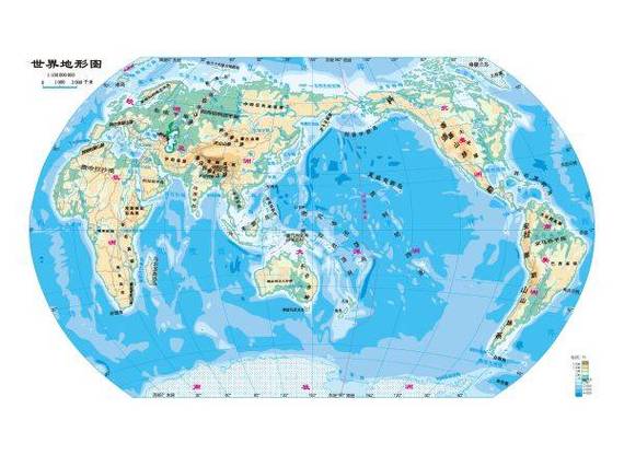 世界地图高清版截图