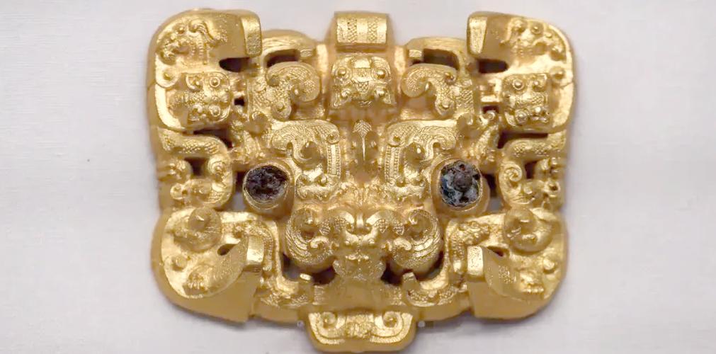 金雕陶瓷金属锁扣
