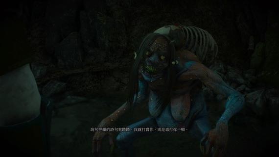 巫师3逃跑的老巫婆截图