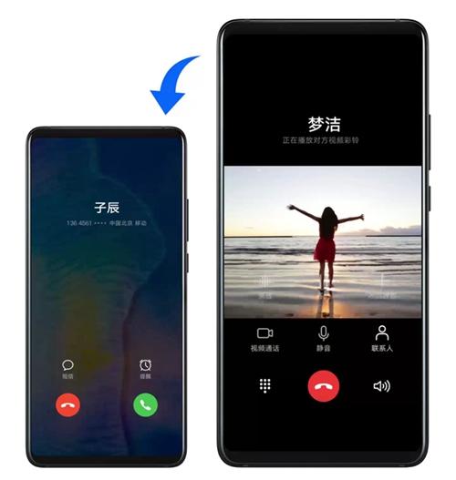 华为手机设置视频来电