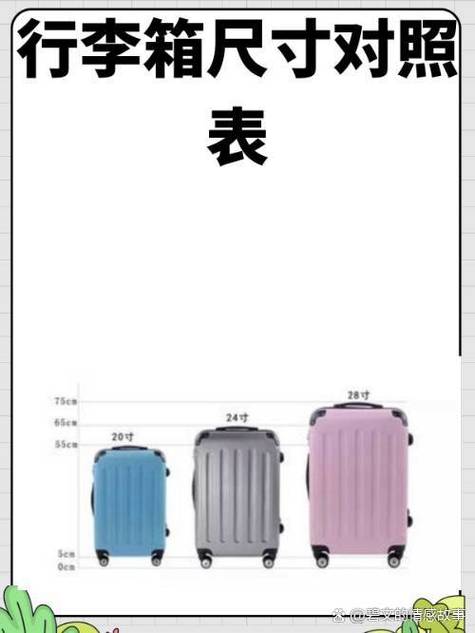 行李箱怎么看是多少寸的
