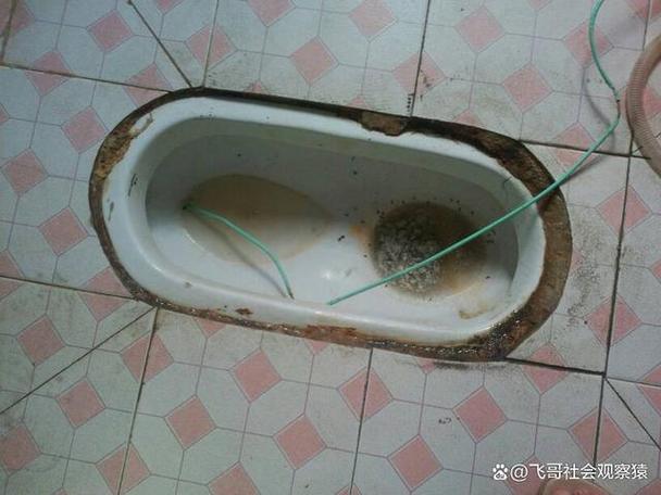 蹲厕堵了下水慢