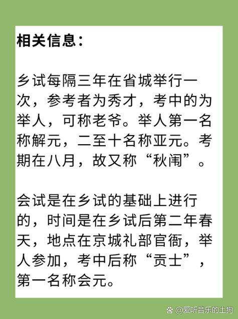 乡试会试殿试有什么区别截图