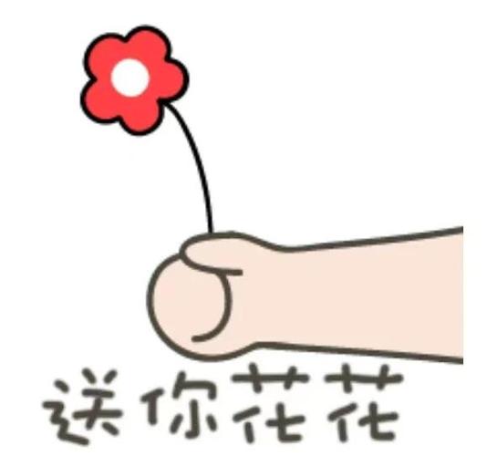 表情小花朵