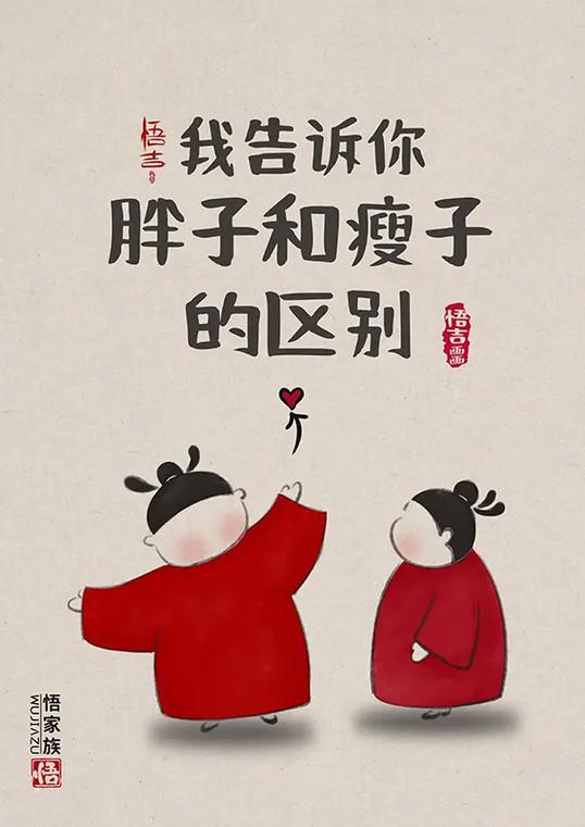 日胖子和瘦子有什么区别截图