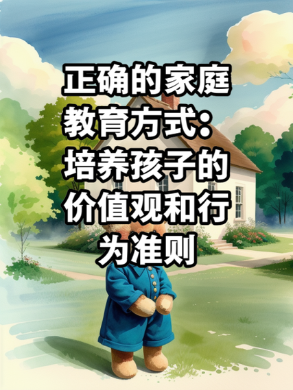 父母教育孩子的正确方法