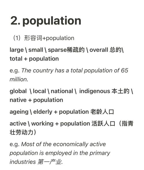 population的用法