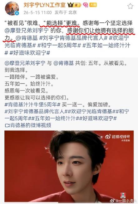 刘宇宁代言费多少