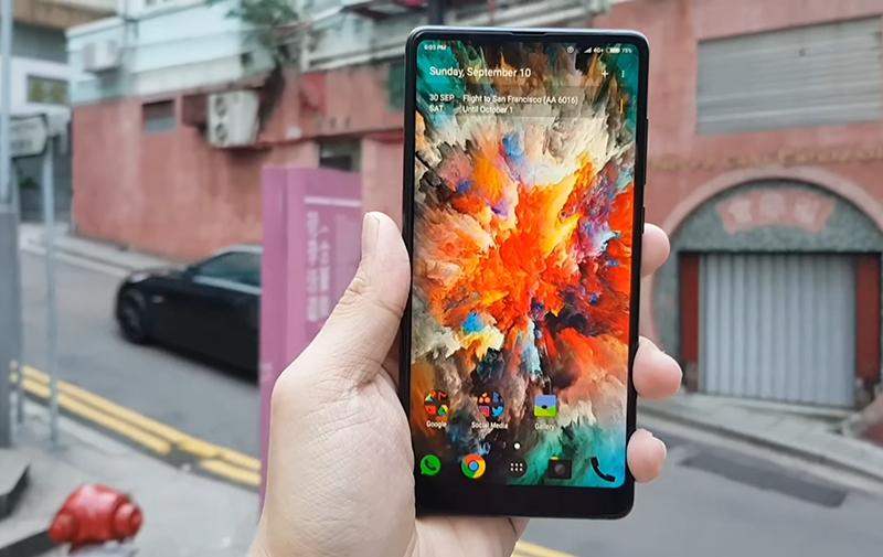 小米mix2s前置摄像头