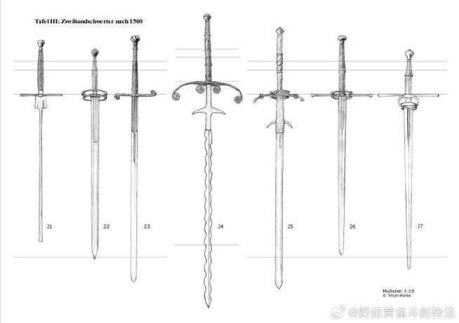 双手武器的分类