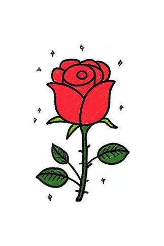 花卡通图片