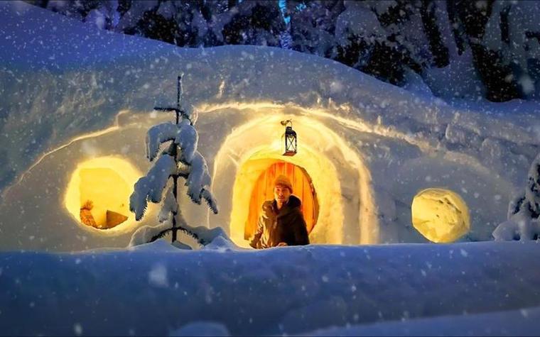 雪屋的隐藏细节