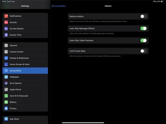 ios14刷新率