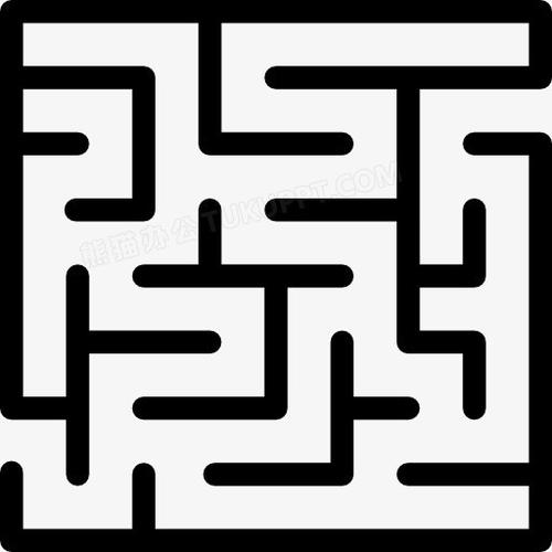 迷宫图片 画法图标