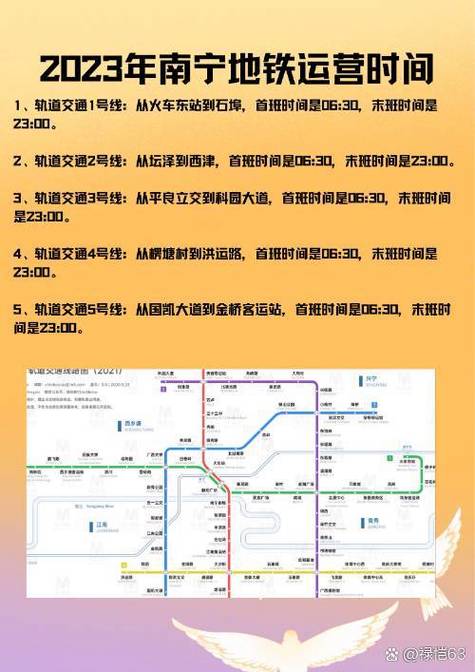 南宁地铁运营时间时刻表