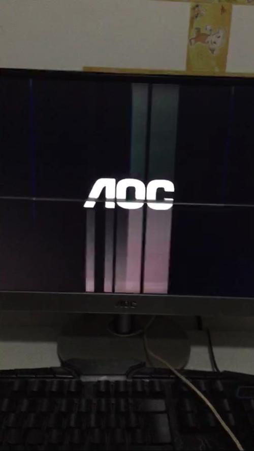 显示器显示aoc之后就不显示