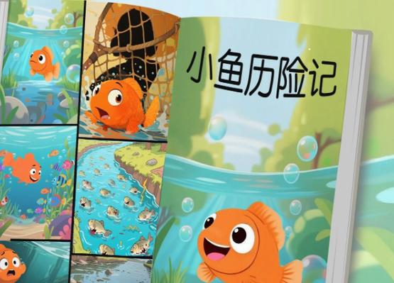 小鱼漂流历险记