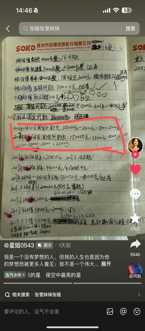 肯借钱的人的网红或明星截图