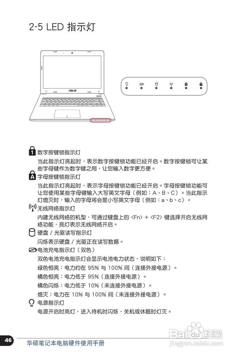 华硕电脑后盖拆开图解
