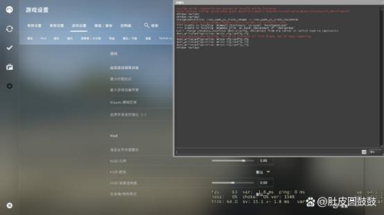 csgo怎么设置控制台参数