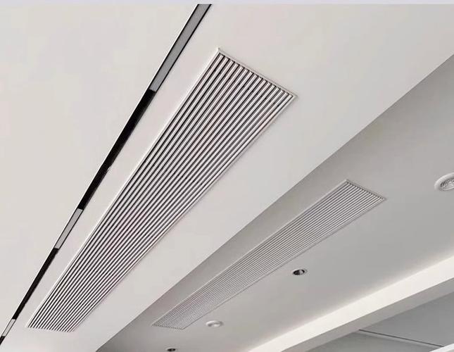 中央空调出风口百叶效果图