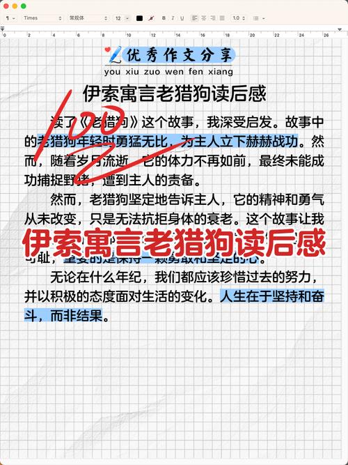 老猎狗的读后感