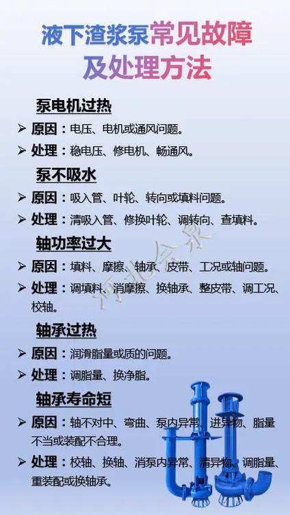智能水泵常见故障
