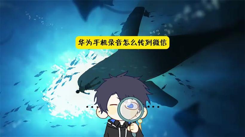 华为录音文件发微信缩略图