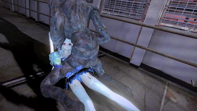生化危机女主惨死合集