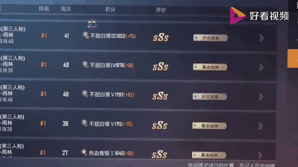 和平精英淘汰分是什么截图