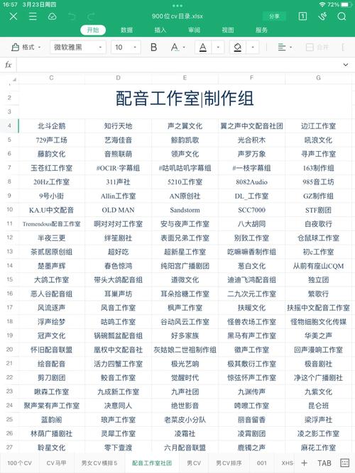 配音工作室排名