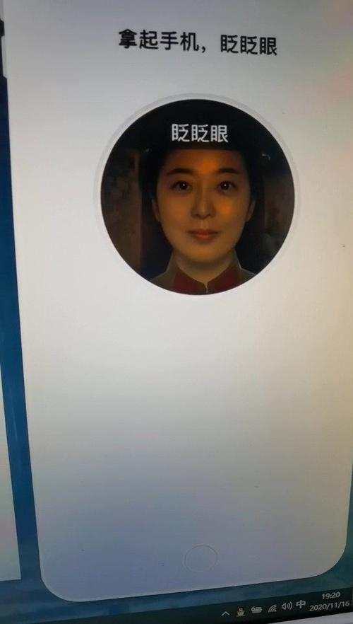 人脸认证三色光截图