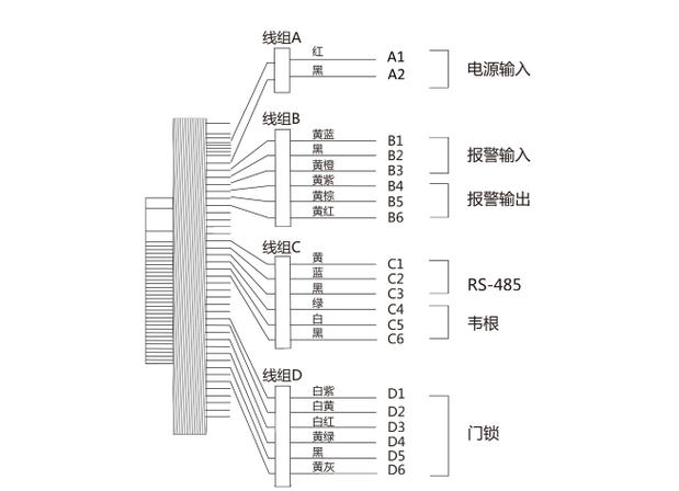 海康解码器连接线路图