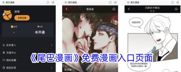 尾巴漫画网页版登录入口页面