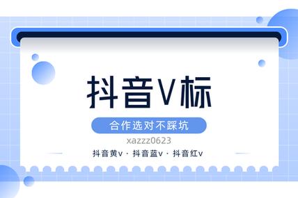 抖音红v和黄v和蓝v缩略图