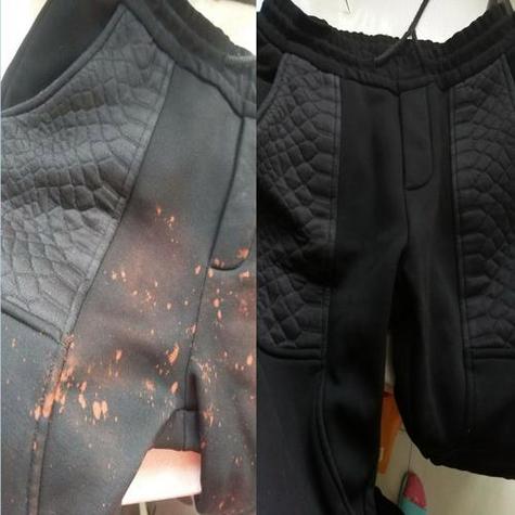 黑色笔芯水弄衣服上如何去除
