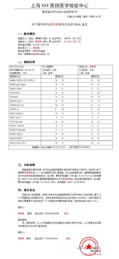 怎么做亲子鉴定最简单最快速