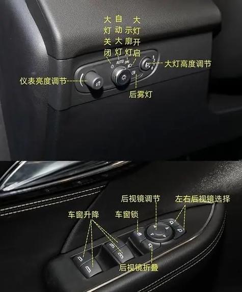 昂科威plus大灯开关在哪里